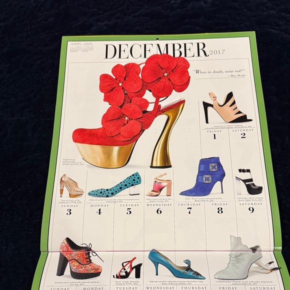 365 Days of Shoes 2017 “Picture-A-Day”Wall Calendar - Size 12x14 - Picture 11 of 14